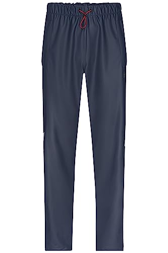 James & Nicholson Workwear Regenhose - Praktische Regenhose zum Überziehen | Farbe: Navy | Grösse: 62 von James & Nicholson