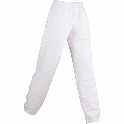 Jogging Hose - Farbe: White - Größe: XL von James & Nicholson