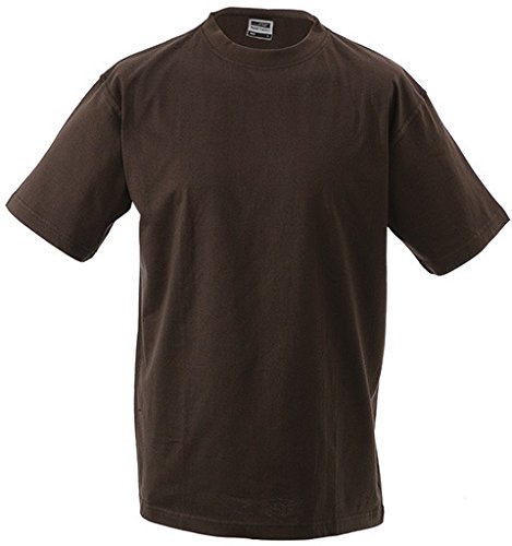 Kids Basic T-Shirt, Größe:S (110/116);Farbe:Brown von James & Nicholson