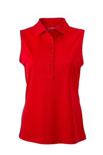 Ladies' Active Polo Sleeveless | red | XXL im digatex-package Ladies' Active Polo Sleeveless | red | XXL im digatex-package von James & Nicholson