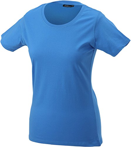 Ladies' Basic-T Shirt/James & Nicholson (JN 901) S M L XL XXL 3XL, aqua, XL von James & Nicholson