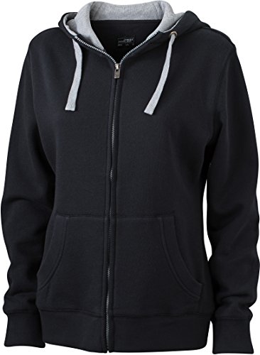 Ladies' Lifestyle Zip-Hoody von James & Nicholson