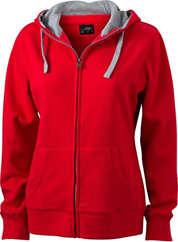 Ladies' Lifestyle Zip-Hoody von James & Nicholson