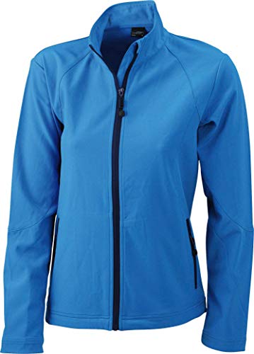 Ladies' Softshell Jacket/James & Nicholson (JN 1021), azur, L von James & Nicholson