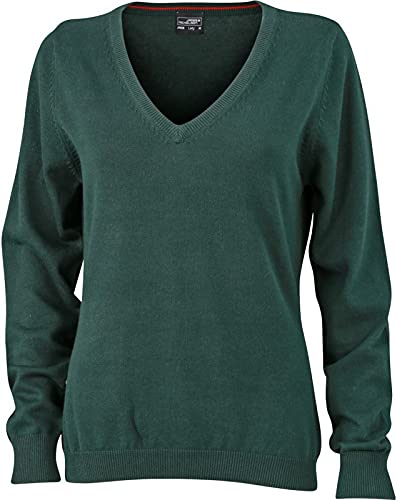 James & Nicholson Damen Pullover Grün Wald 34 von James & Nicholson