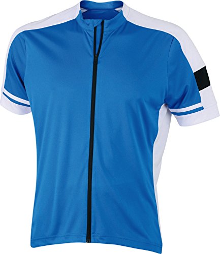 Men's Bike-T Full Zip Cobalt,M von James & Nicholson