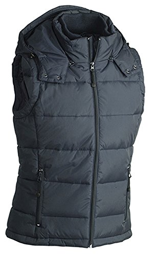 Men's Padded Vest, 3XL, Navy von James & Nicholson