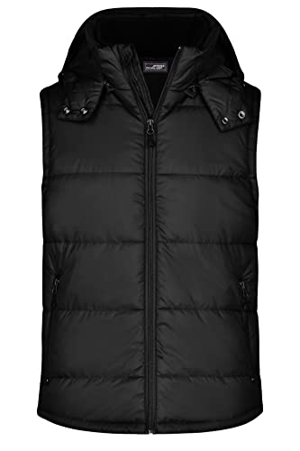 Men's Padded Vest,  Black Gr.XL von James & Nicholson