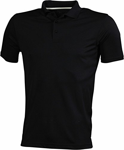 Men's Polo High Performance | black | M im digatex-package von James & Nicholson