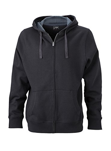 Premium Herren-Sweat-Jacke mit Bionic®-Finish von James & Nicholson