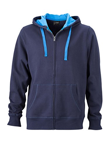 Premium Herren-Sweat-Jacke mit Bionic®-Finish von James & Nicholson