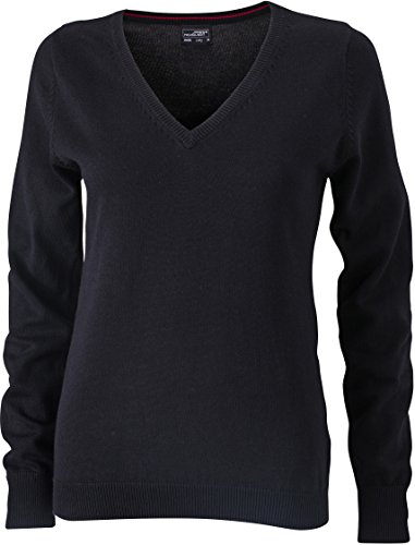 Pullover - Farbe: Black - Größe: S von James & Nicholson