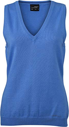 Pullunder - Farbe: Glacier Blue - Größe: XL von James & Nicholson