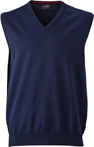 Pullunder - Farbe: Navy - Größe: L von James & Nicholson