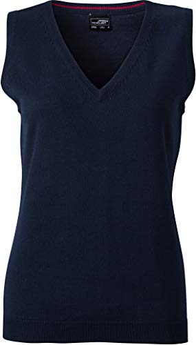 Pullunder - Farbe: Navy - Größe: XS von James & Nicholson