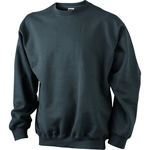 Schweres Sweatshirt - Farbe: Graphite - Größe: XXL von James & Nicholson