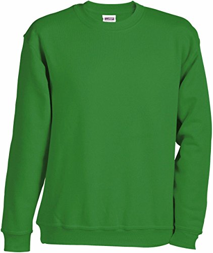 Schweres Sweatshirt - Farbe: Lime Green - Größe: 3XL von James & Nicholson