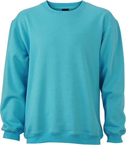 Schweres Sweatshirt - Farbe: Pacific - Größe: M von James & Nicholson