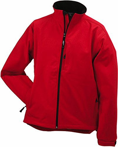 Softshell Jacke - Farbe: Red - Größe: XL von James & Nicholson
