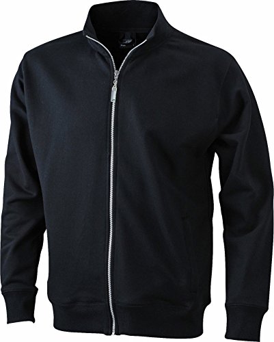 Sweatjacke - Farbe: Black - Größe: 3XL von James & Nicholson