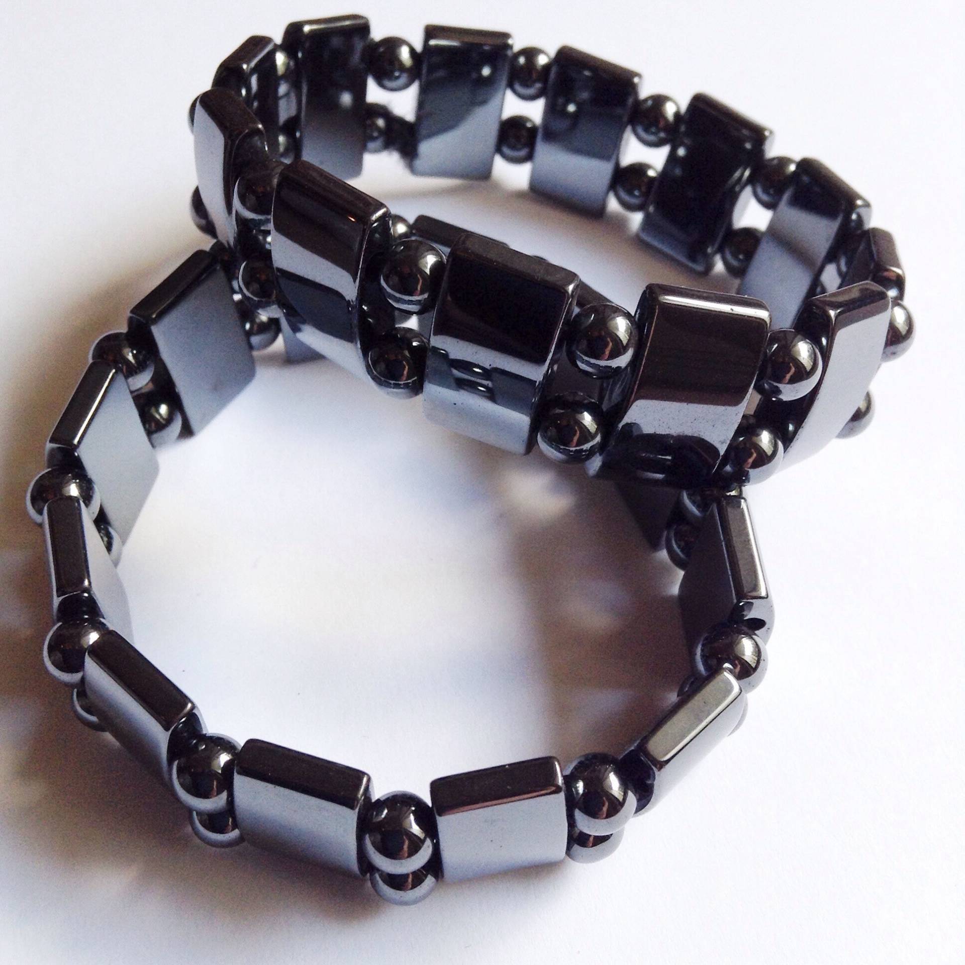 Schwarz Metallic Armband Schwarz Metallic Armband von James127Jewelry