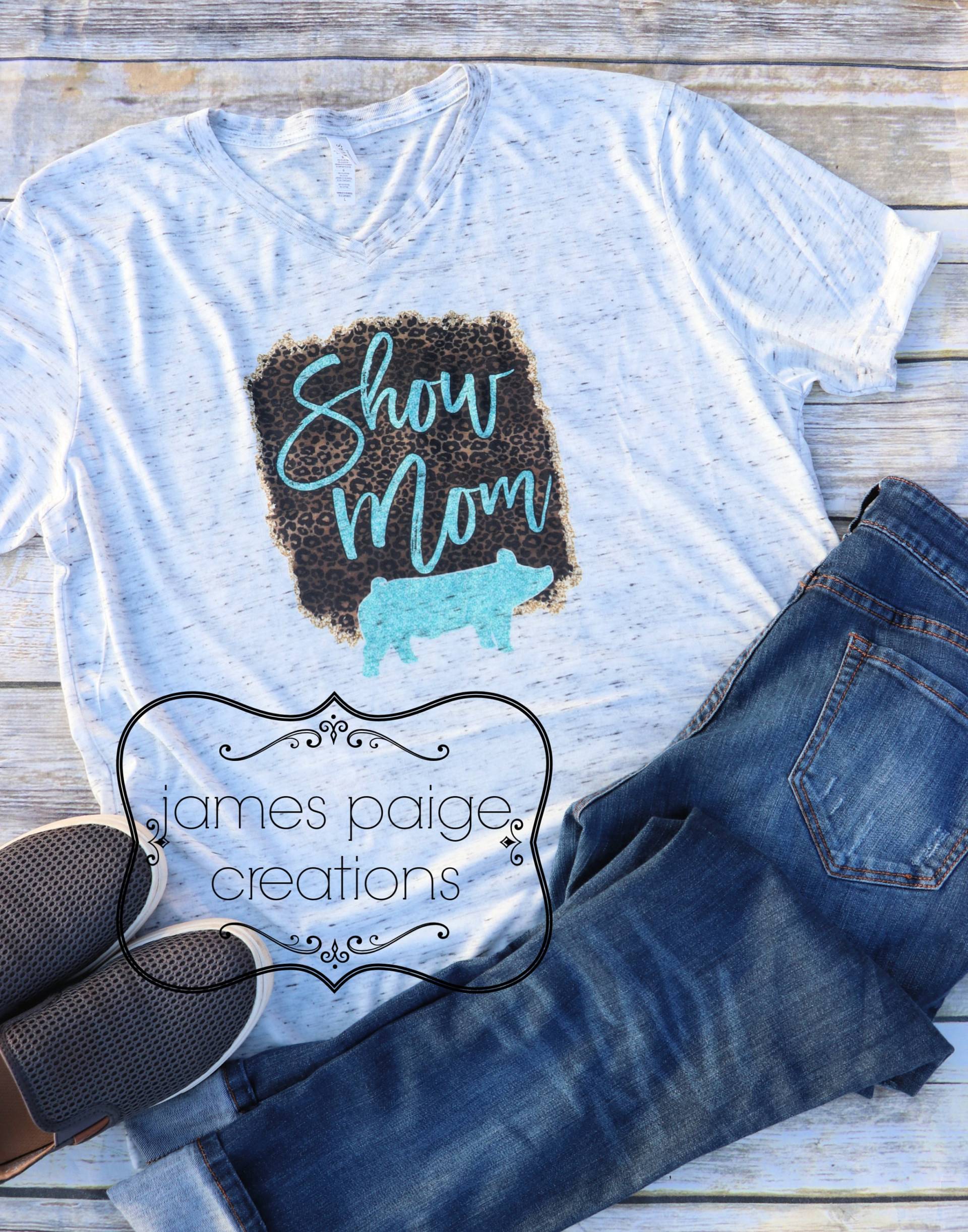 Mama Zeigen | Tiershow Shirt Show Pig T-Shirt Vorratsshow Design Pig Farm Mama Zeigen | Tiershow Shirt Show Pig T-Shirt Vorratsshow Design Pig Farm von JamesPaigeCreations