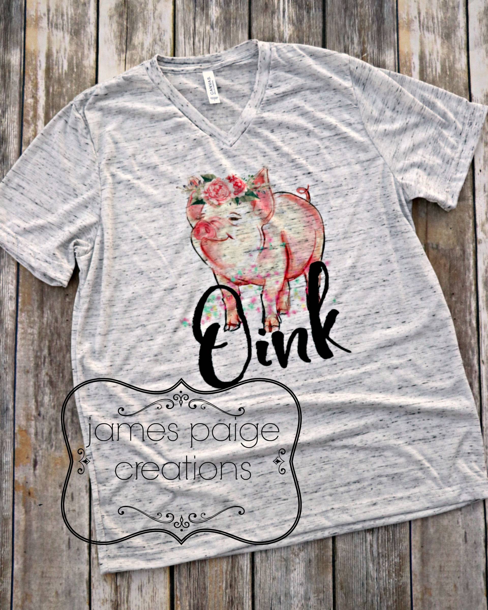 Schwein Shirt | Zeigen Pig T-Shirt Aquarell Stock Show Mom Vieh Show Shirt| Pig Bauernhof T-Shirt Süßes Oink Schwein Shirt | Zeigen Pig T-Shirt Aquarell Stock Show Mom Vieh Show Shirt| Pig Bauernhof T-Shirt Süßes Oink von JamesPaigeCreations