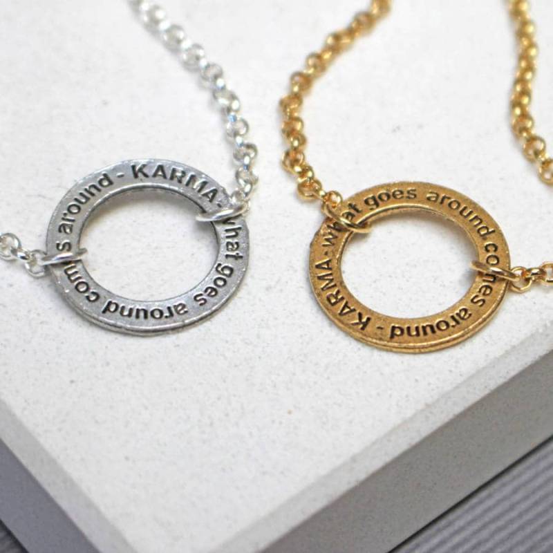 Karma Armband - Geschenk Für Sie von JamieLondonJewellery