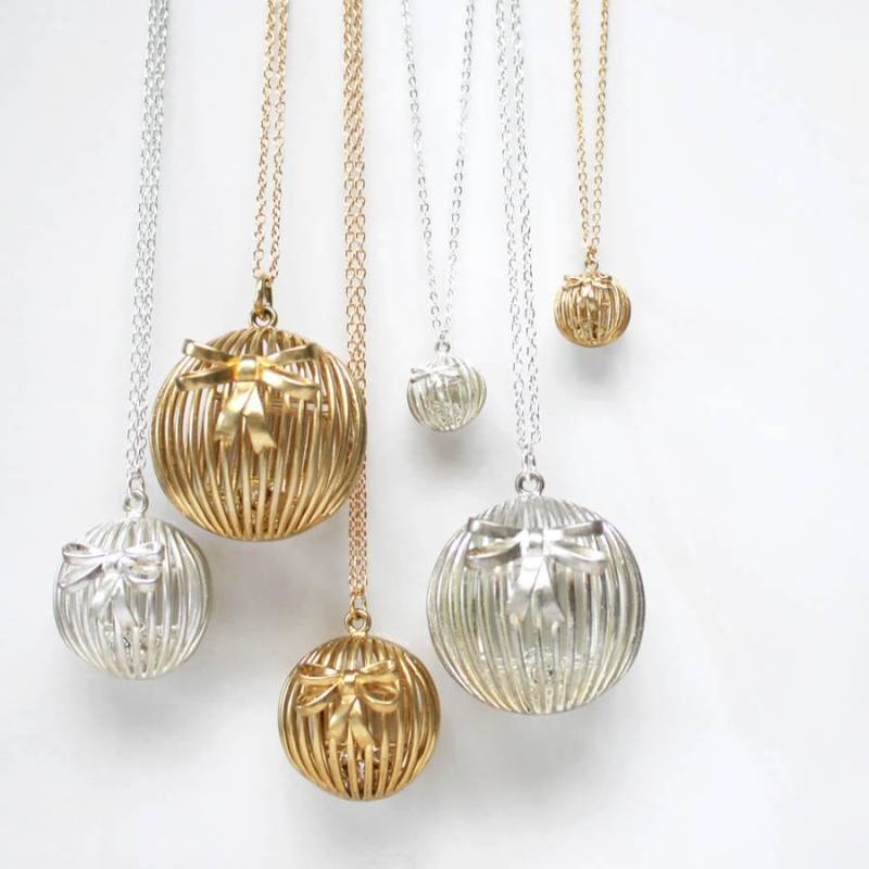 Vogelkäfig Medaillon von JamieLondonJewellery