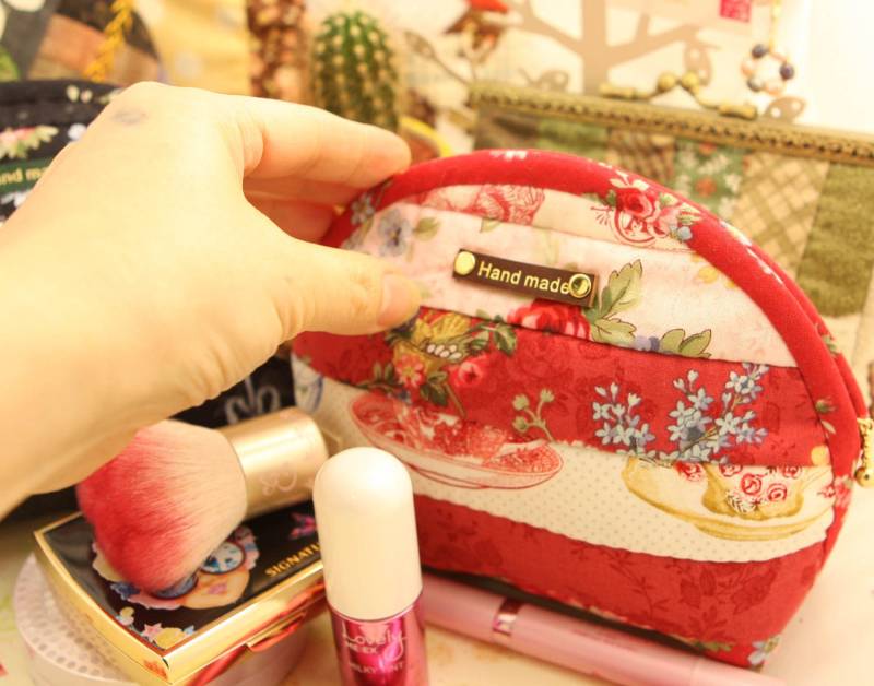 Quilt Kosmetiktasche Handgemachte Fertige Quilt, Patchworked Girls Secret Pouch Tasche Geldbörse Mutter Geburtstag Geschenk-P4 von JamiesQuilting