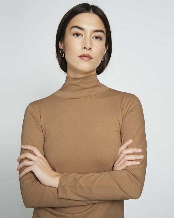 JAN | N JUNE Mio fairer Rollkragenpullover Whiskey S von Jan N June