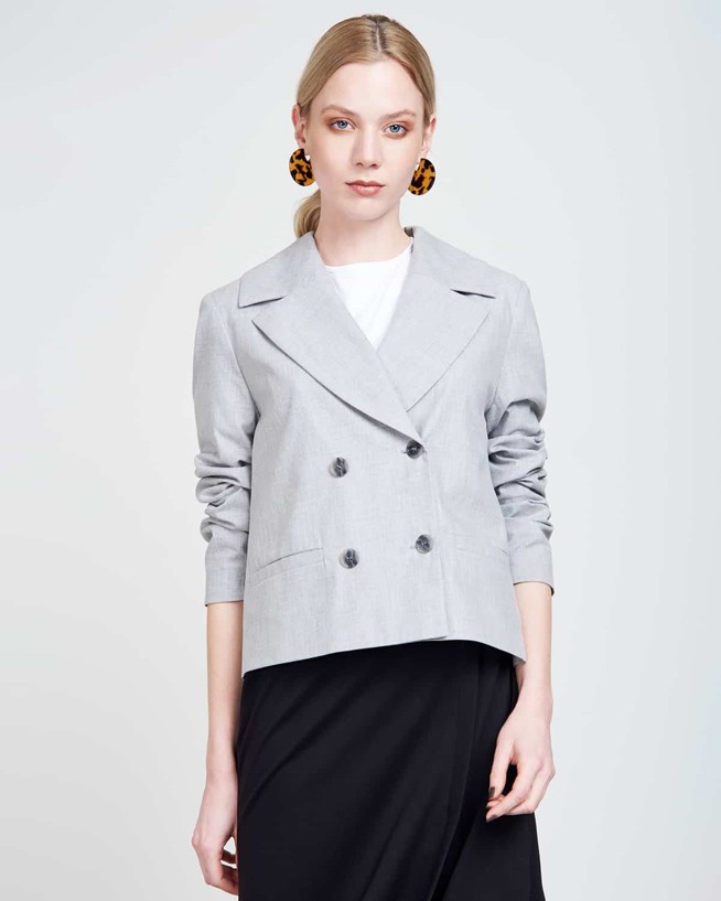 JAN | N JUNE grauer Blazer Weedon L von Jan N June