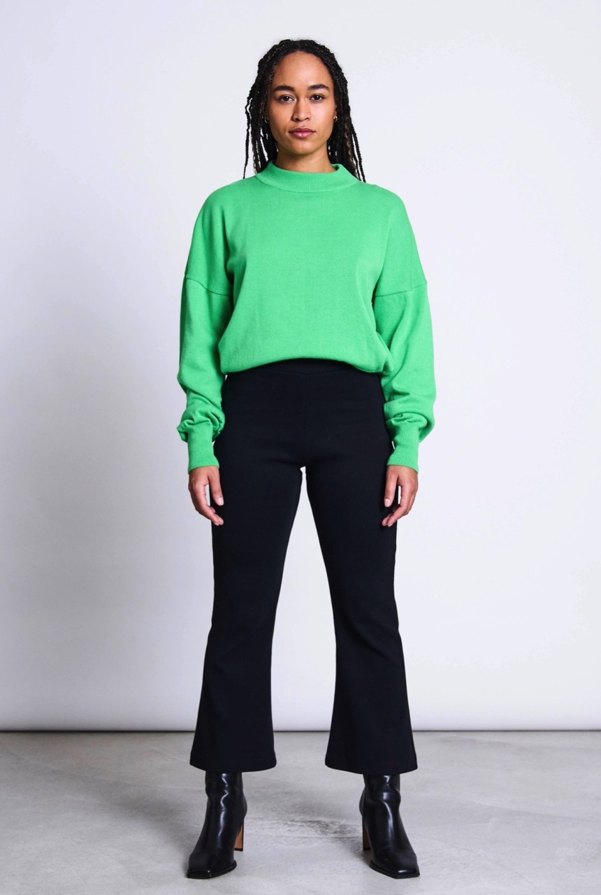 JUMPER YIN | JAN | N JUNE | veganer Pullover | acid green M von Jan N June