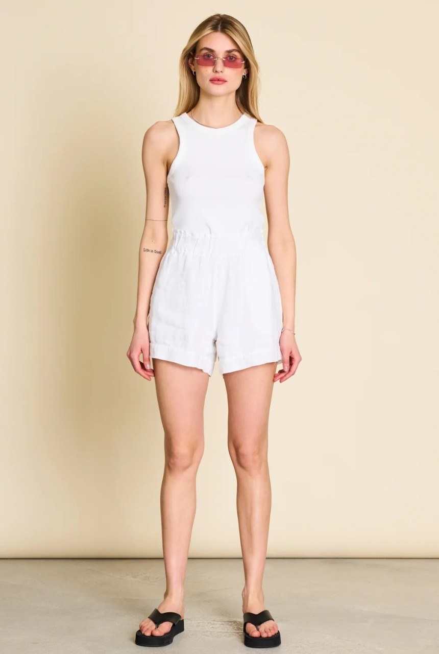 TOURNAI | Jan N June | vegane Shorts | white M von Jan N June