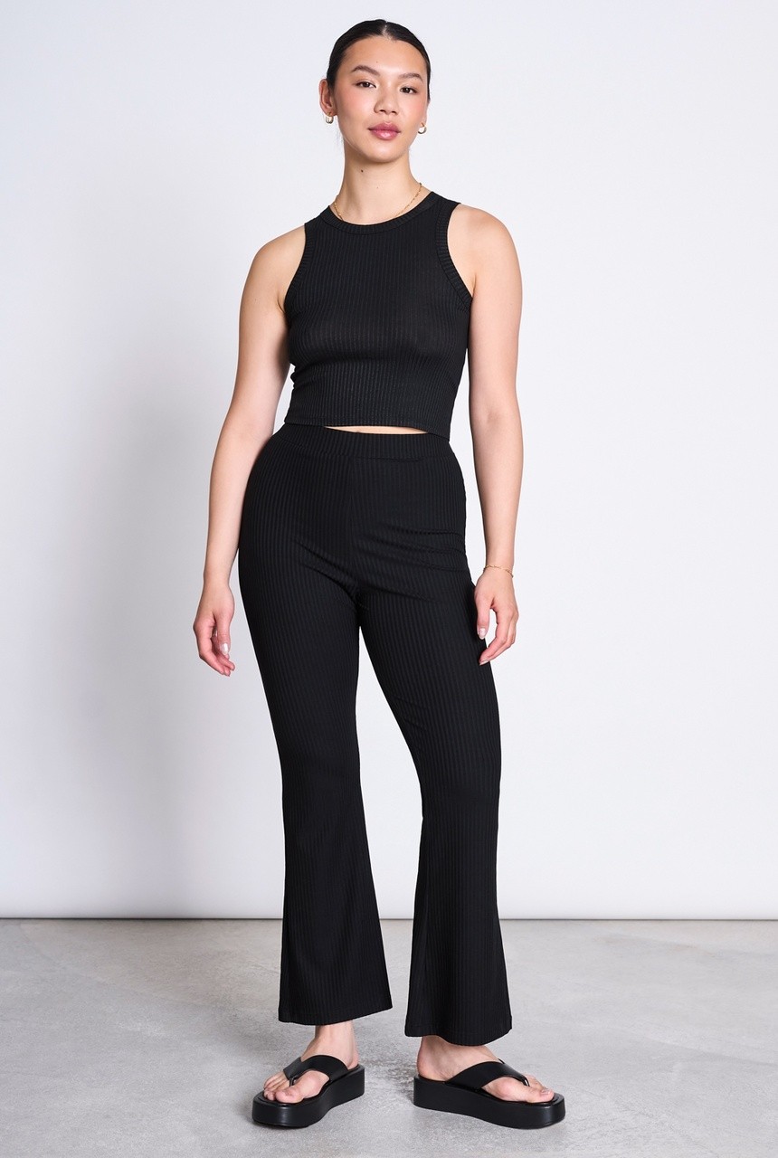 PORTO | Jan N June | veganes Top | black M von Jan N June