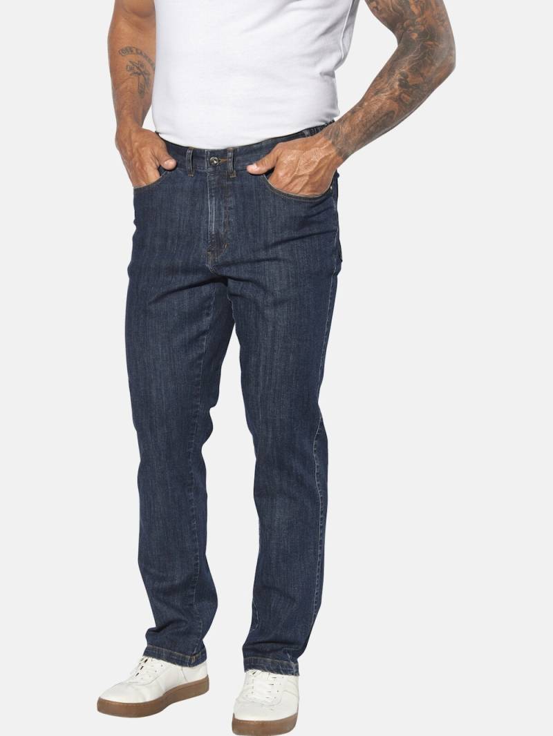 Große Größen Doppelpack Jeans INGSEN, Herren, blau, Größe: 40, Baumwolle, Happy Size DE Men von Jan Vanderstorm
