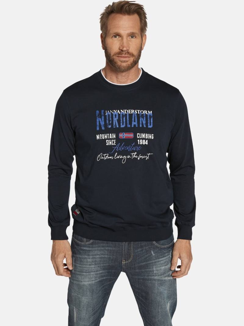 Große Größen Doppelpack Sweatshirt BOTU, Herren, türkis, Größe: 4XL, Baumwolle, Happy Size DE Men von Jan Vanderstorm