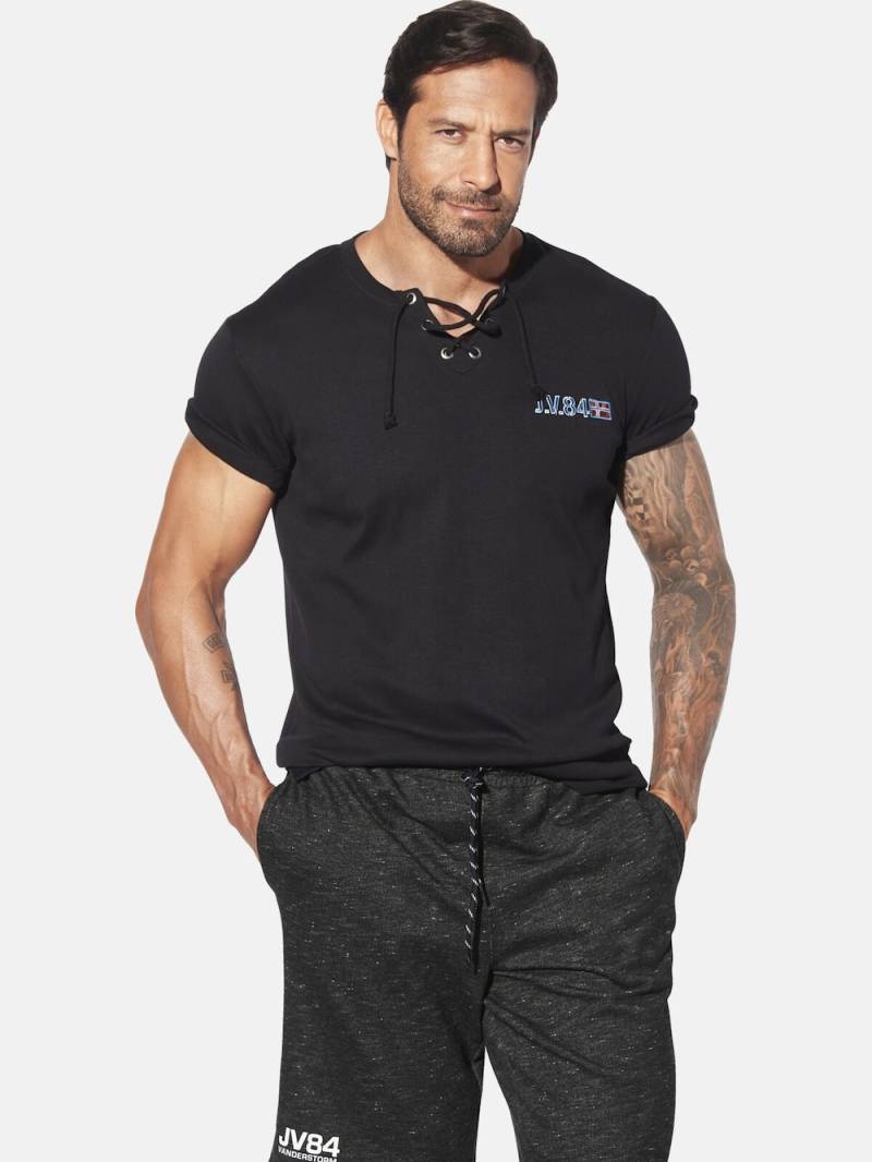 Große Größen Doppelpack T-Shirt MAYKO, Herren, grau, Größe: XL, Baumwolle/Polyester, Happy Size DE Men von Jan Vanderstorm