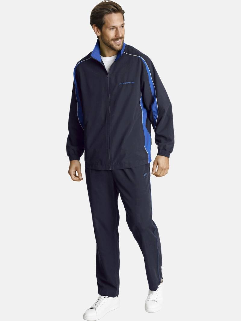 Große Größen Freizeitanzug EIRIK, Herren, blau, Größe: 82, Polyester, Happy Size DE Men von Jan Vanderstorm