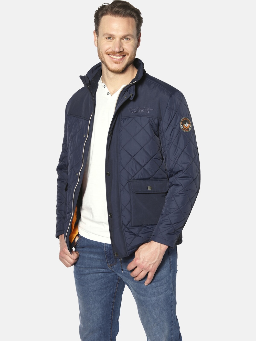Große Größen Jan Vanderstorm Steppjacke INGEDAL, Herren, grau, Größe: 66, Synthetische Fasern, Happy Size Men Große Größen Jan Vanderstorm Steppjacke INGEDAL, Herren, grau, Größe: 66, Synthetische Fasern, Happy Size Men von Jan Vanderstorm