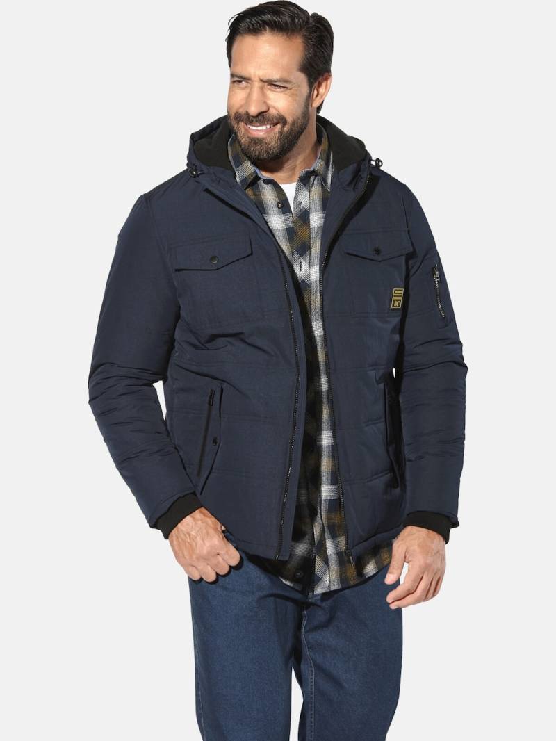 Große Größen Outdoorjacke EIRHOLM, Herren, grau, Größe: 60, Synthetische Fasern/Polyester, Happy Size DE Men von Jan Vanderstorm