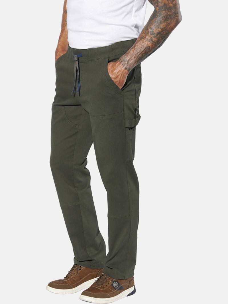 Große Größen Schlupfhose HELBERG, Herren, braun, Größe: 60, Baumwolle, Happy Size DE Men von Jan Vanderstorm