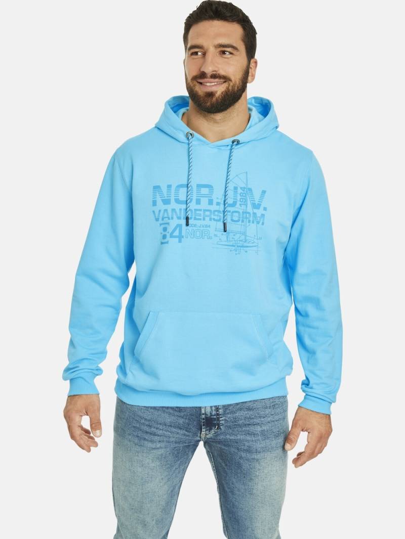 Große Größen Sweatshirt JEPPE, Herren, türkis, Größe: XL, Baumwolle, Happy Size DE Men von Jan Vanderstorm
