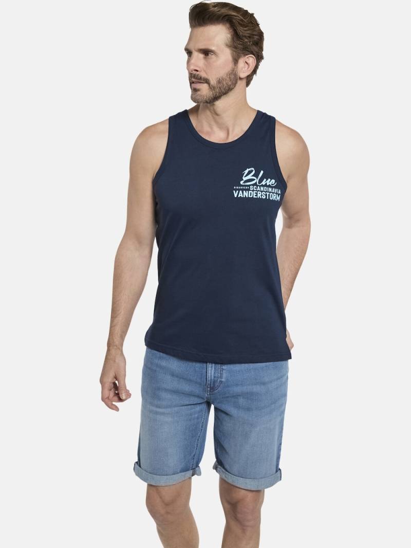 Große Größen Tanktop FELTON, Herren, grau, Größe: 4XL, Baumwolle, Happy Size DE Men von Jan Vanderstorm
