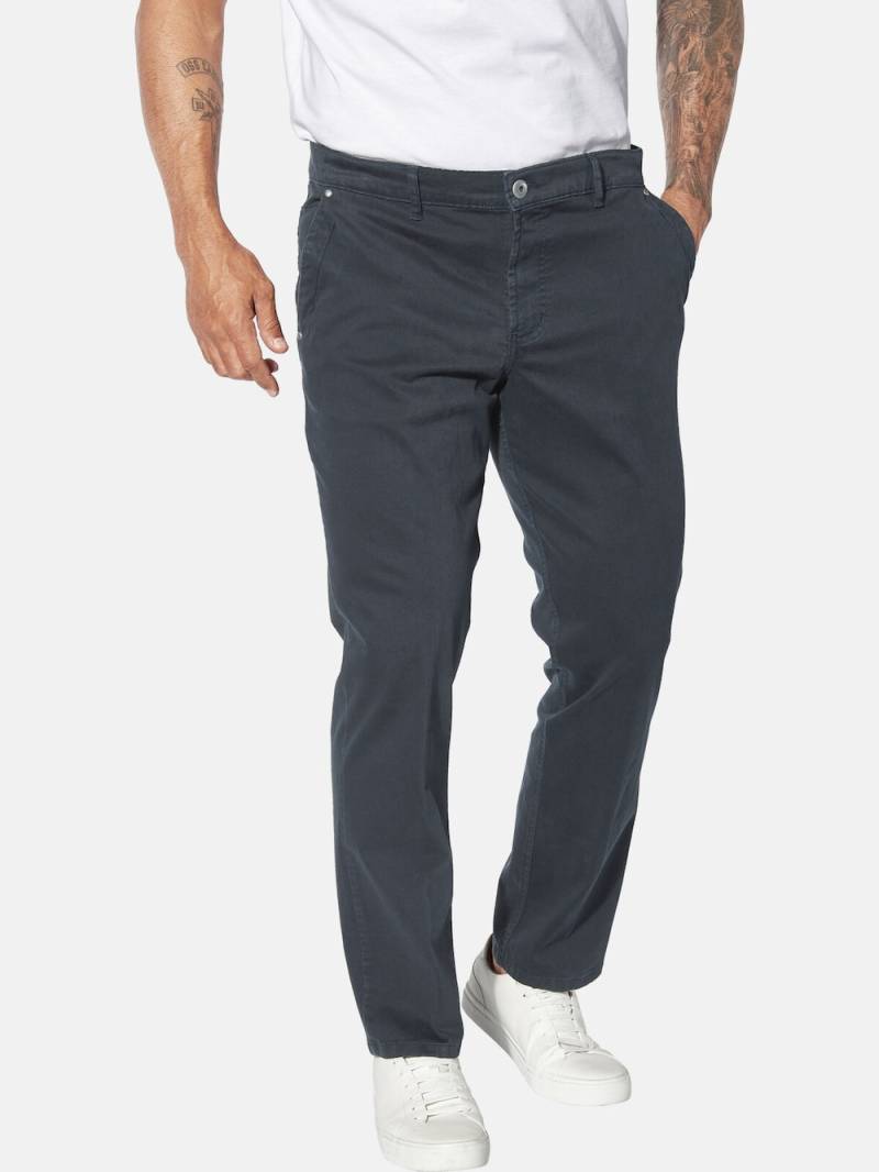 Große Größen Tiefbundhose KJASTEIN, Herren, grau, Größe: 58, Baumwolle, Happy Size DE Men von Jan Vanderstorm