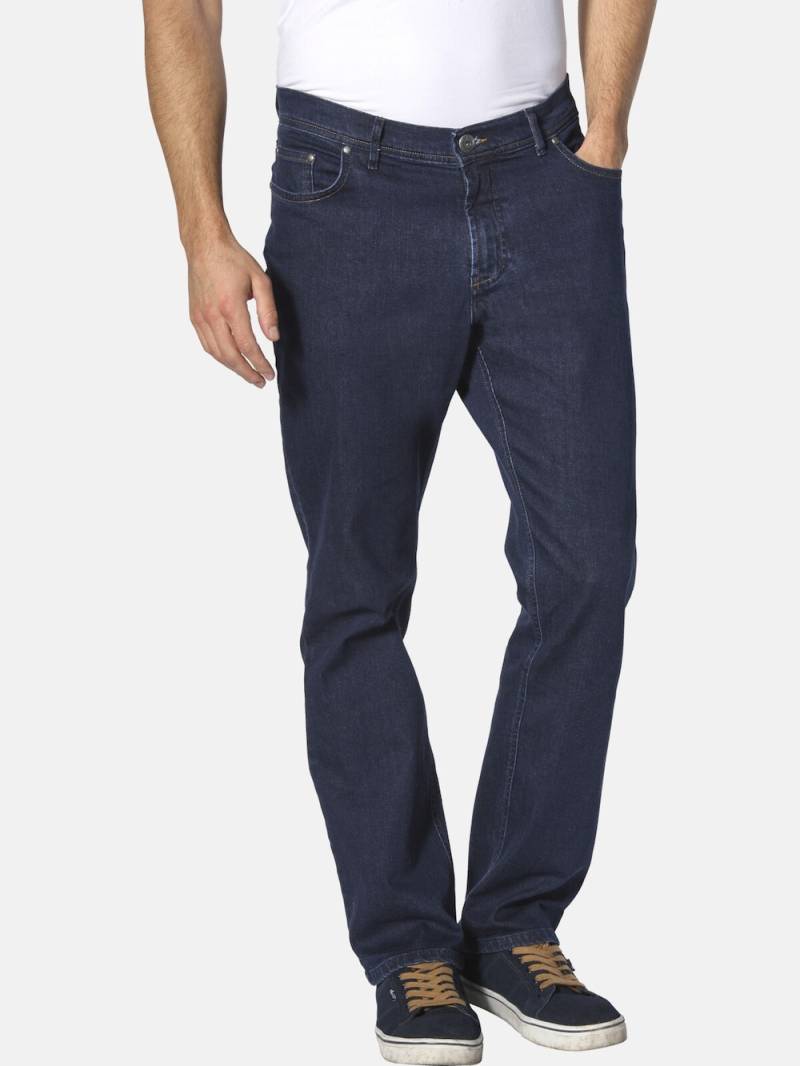 Große Größen Tiefbundjeans JAAME, Herren, grau, Größe: 76, Baumwolle, Happy Size DE Men von Jan Vanderstorm