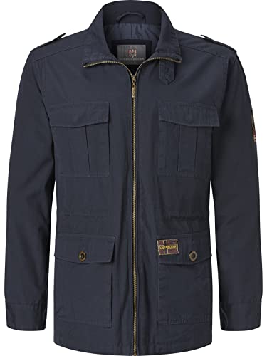 Jan Vanderstorm Herren Fieldjacket Bror blau 2XL (XXL) - 62 von Jan Vanderstorm