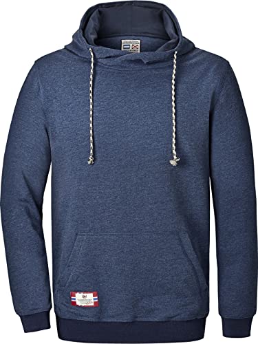 Jan Vanderstorm Herren langarm Sweatshirt Blankard Dunkelblau Melange 56/58 - XL von Jan Vanderstorm