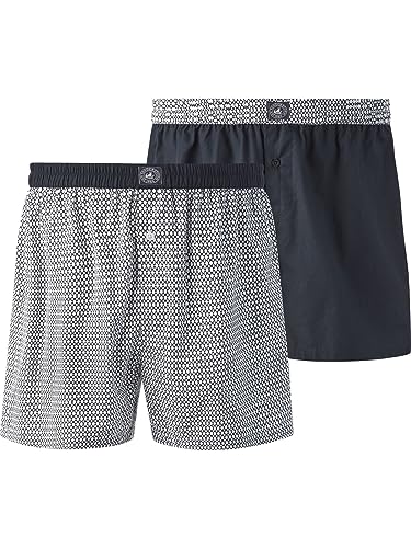 Jan Vanderstorm Herren 2er Pack Boxershorts Roy dunkelblau, 09 Jan Vanderstorm Herren 2er Pack Boxershorts Roy dunkelblau, 09 von Jan Vanderstorm