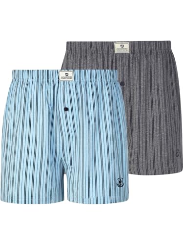 Jan Vanderstorm Herren 2er Pack Boxershorts Thure hellblau, 14 von Jan Vanderstorm